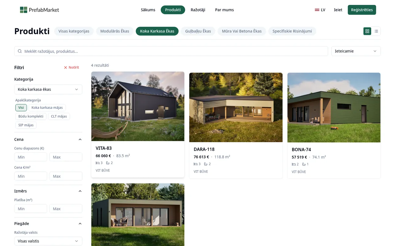 PrefabMarket.eu screenshot 2