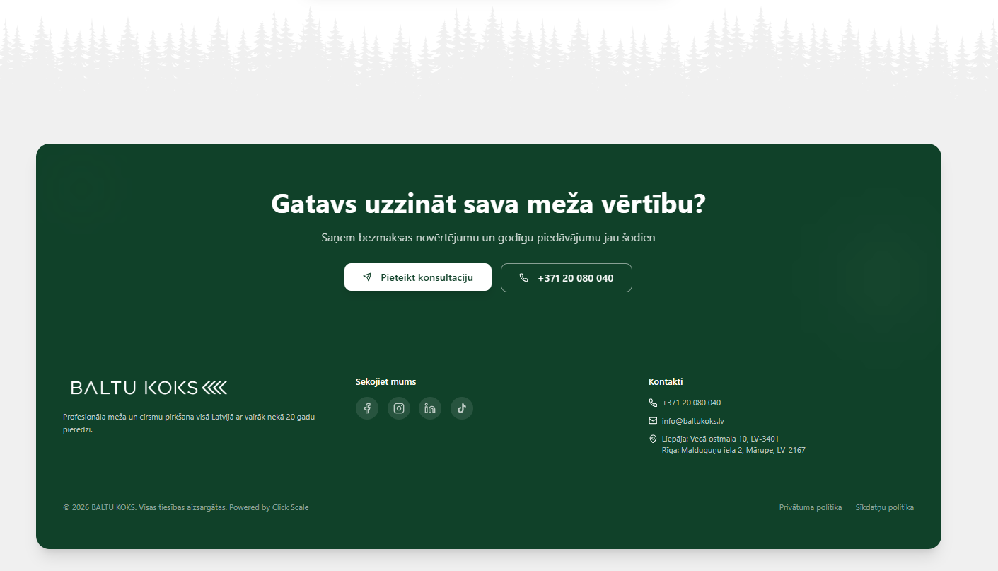 Baltu Koks screenshot 3