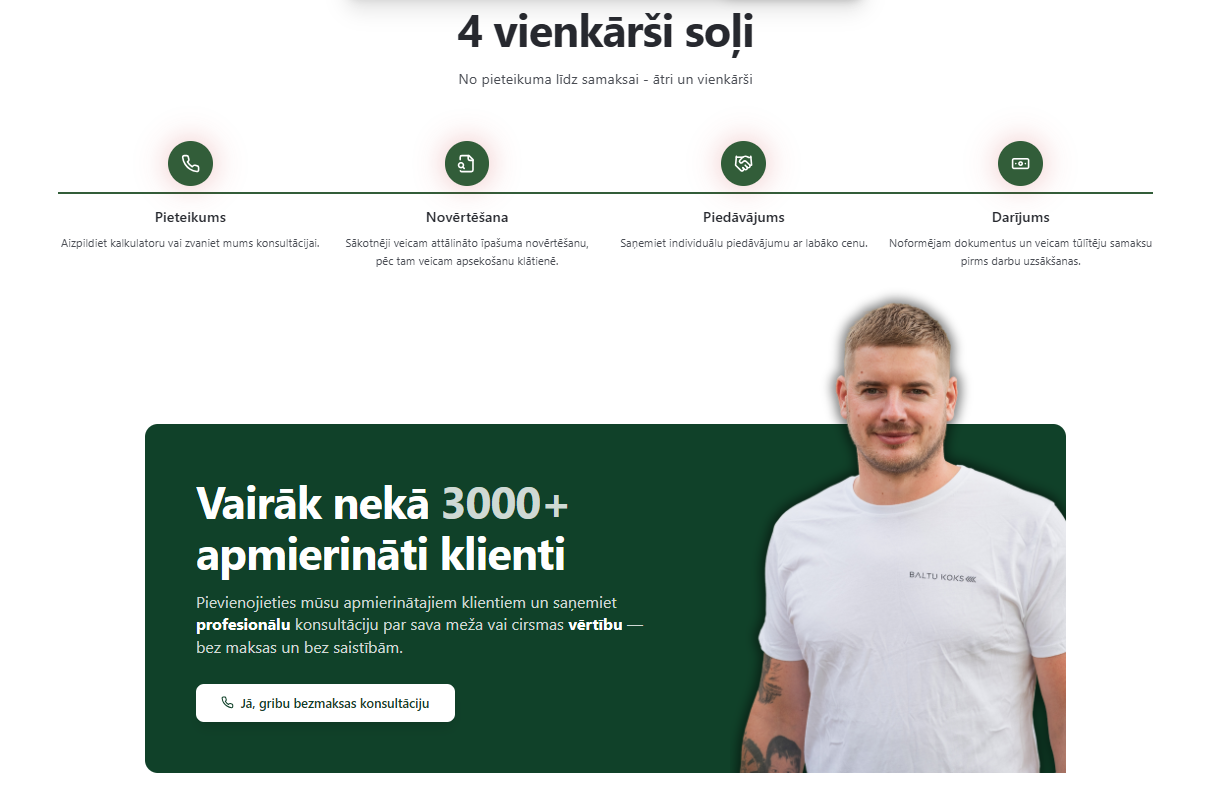 Baltu Koks screenshot 4