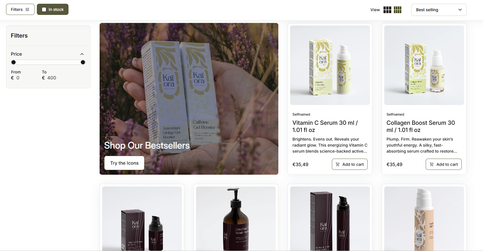 Kai Ora Cosmetics screenshot 2